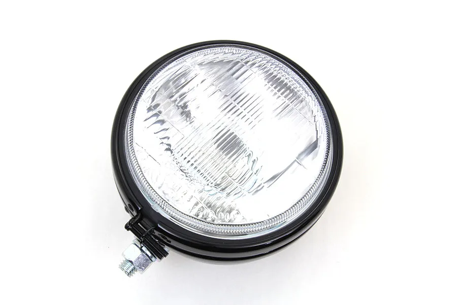 5 ¾" Round Headlight - Black
