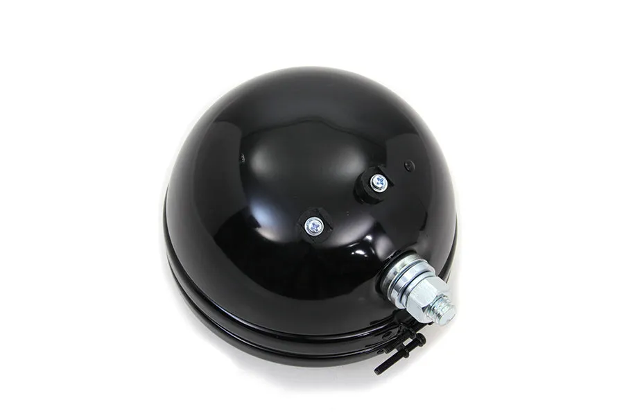 5 ¾" Round Headlight - Black