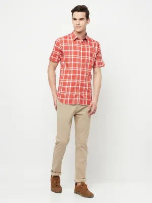 Beige  Trousers