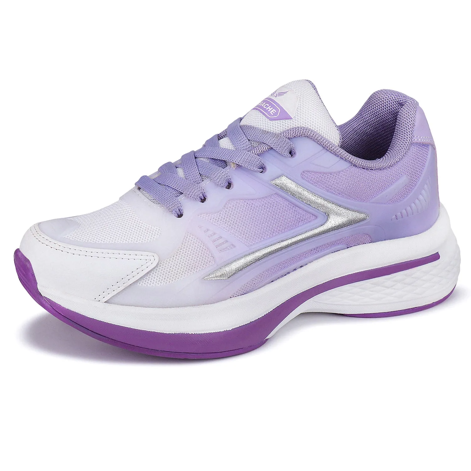 Bersache  Sneaker, Loafers ,Casual with Extra comfort Sneaker for Women (Purple-9117)