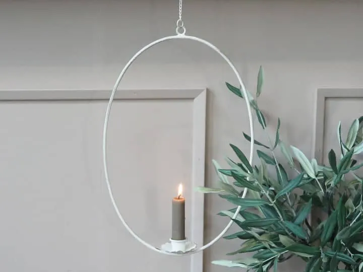Chic Antique lysestage til ophæng