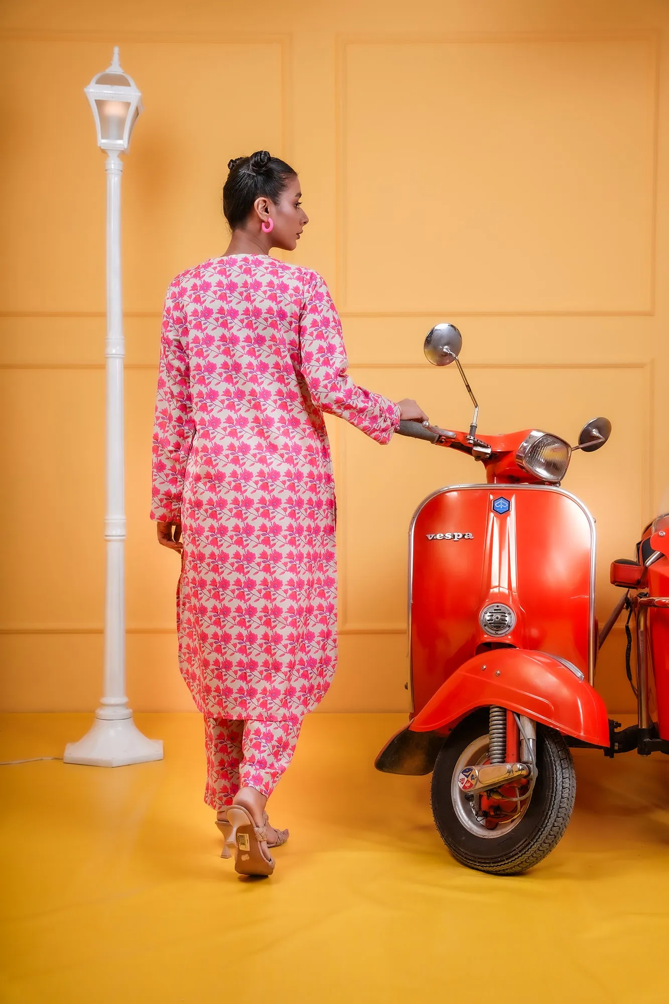 Chic Multicolored Co-ord Set