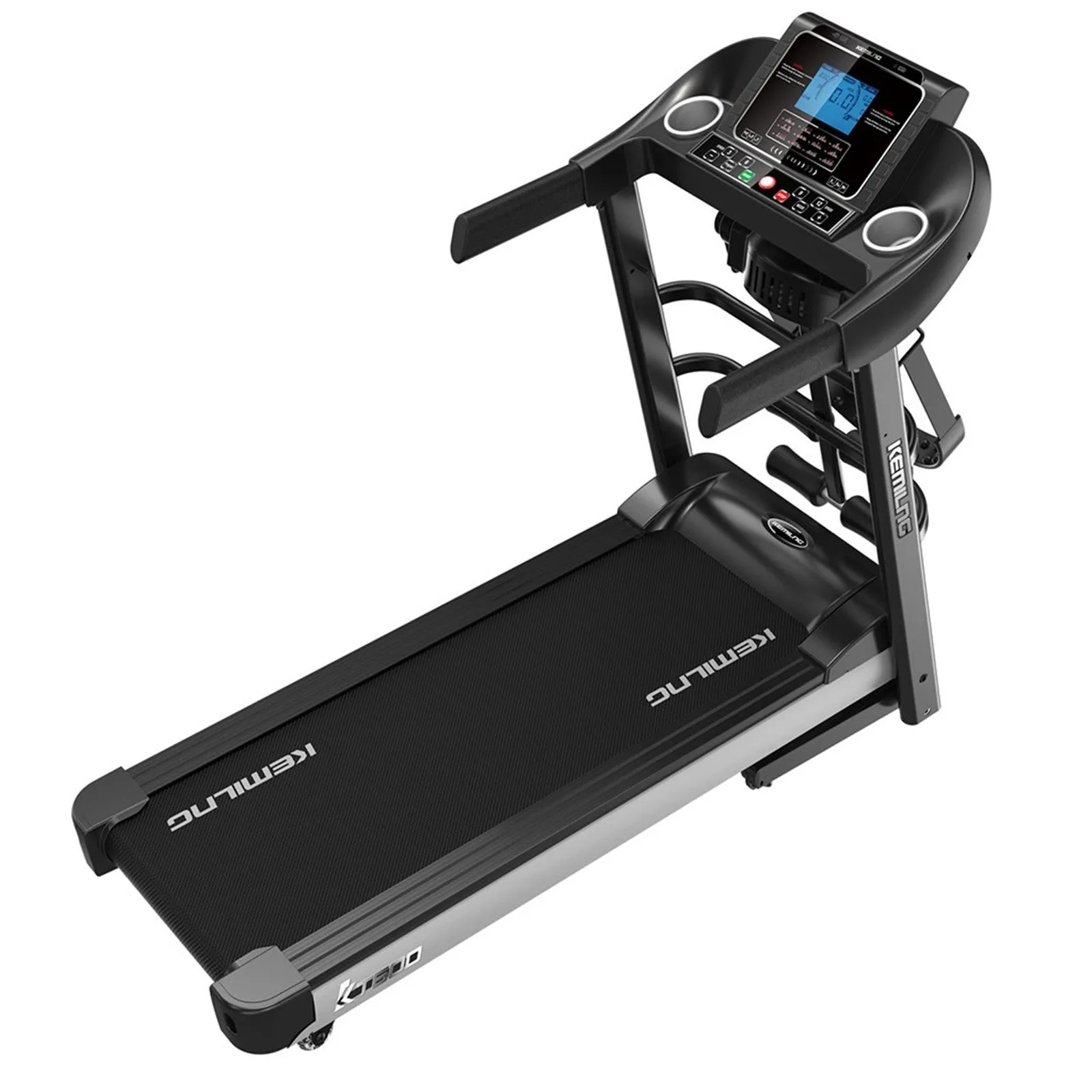 Folding Electric Treadmill 2.5HP High Power Treadmill, Indoor Treadmill