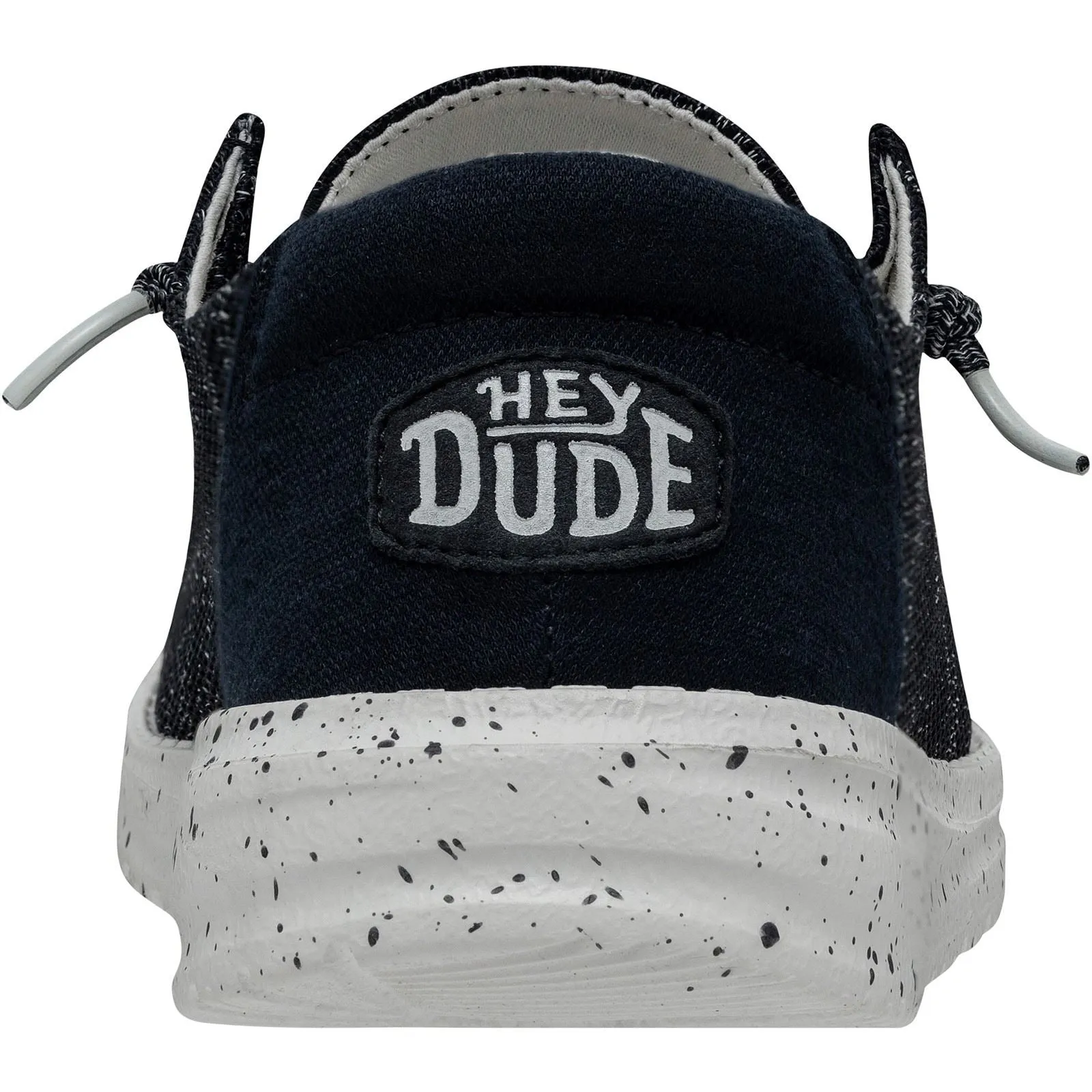 HEYDUDE Wendy Sox Polyester/Cotton/Spandex Women's Navy Loafers