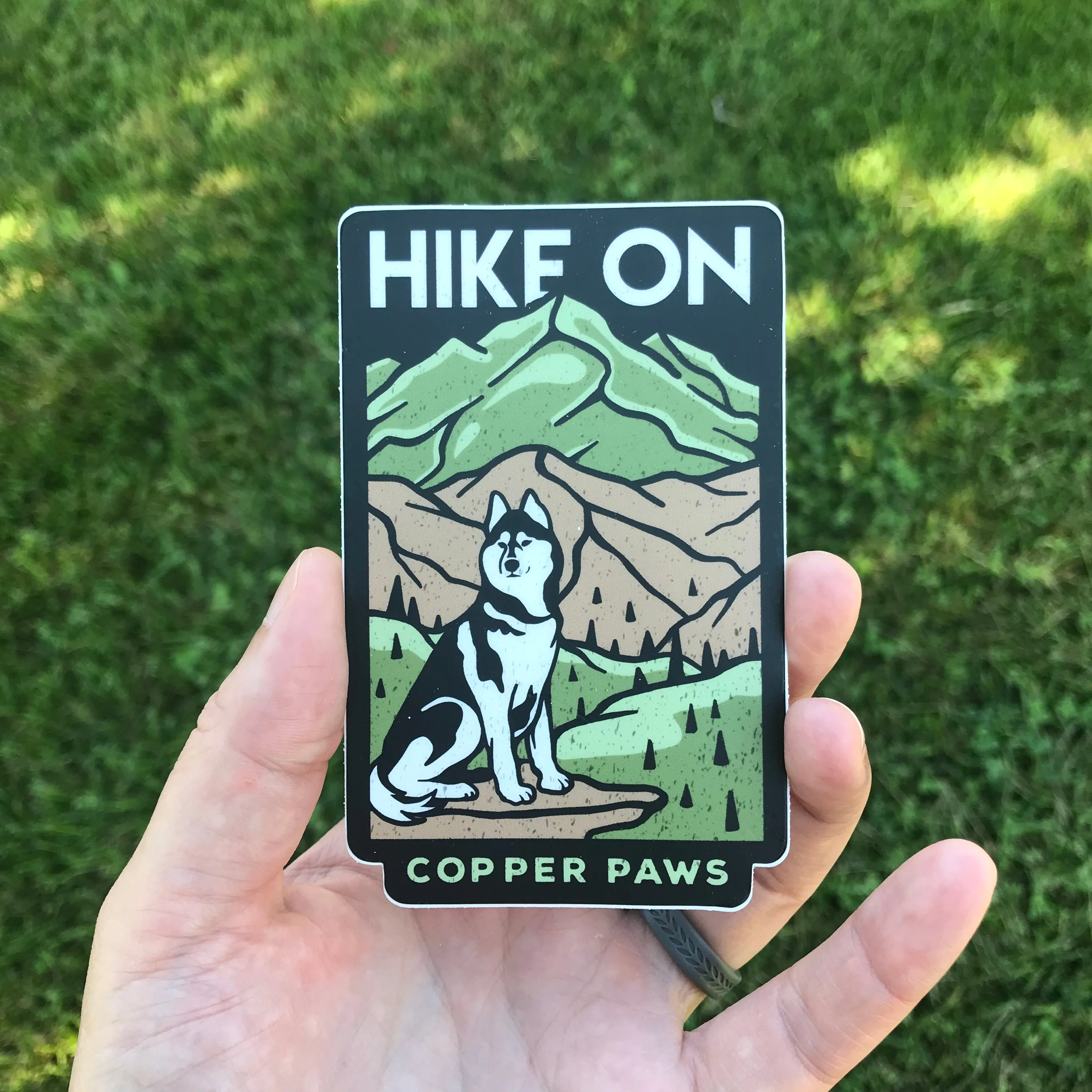 Hike On Sticker