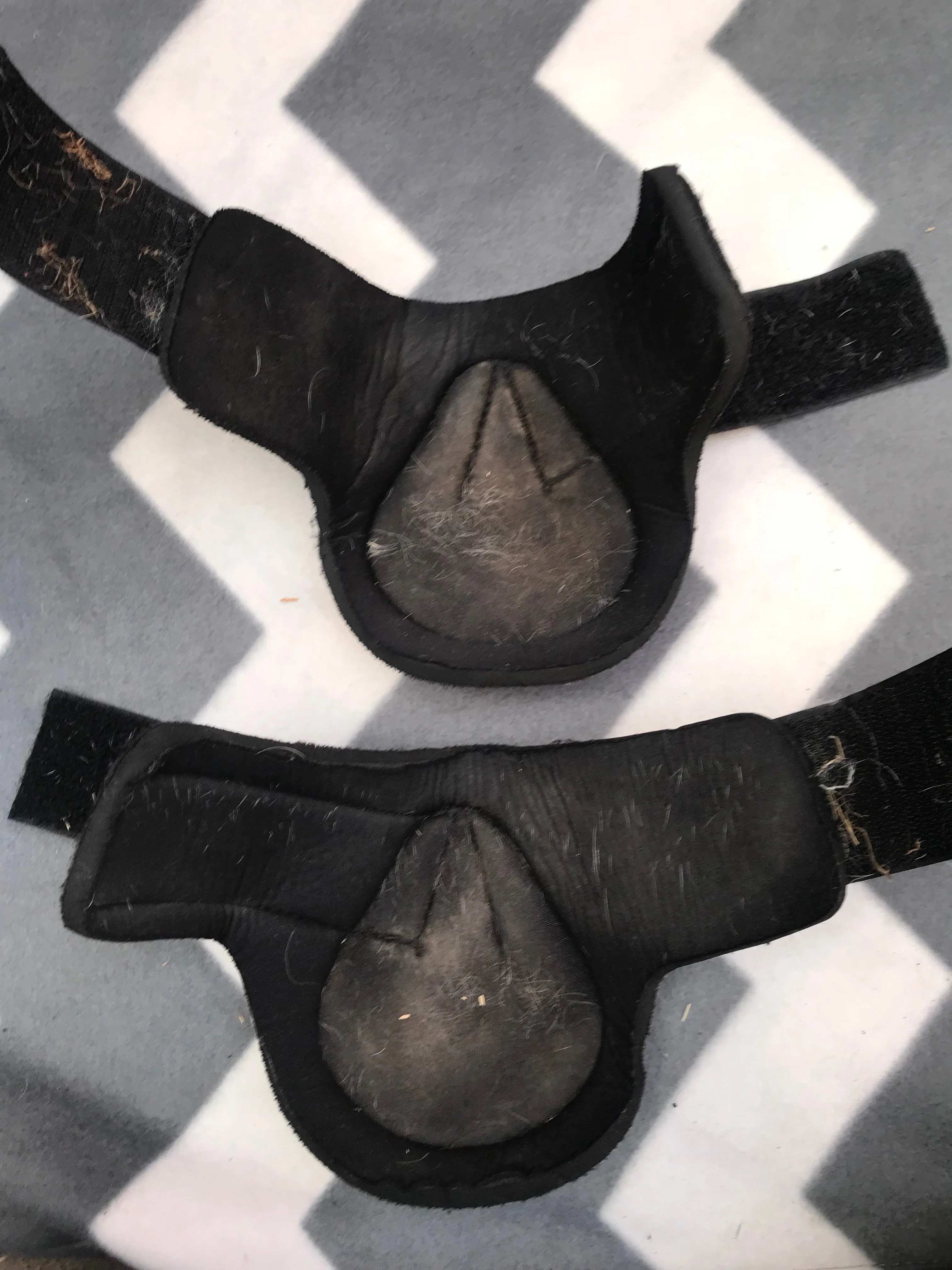 Masta pink and black fetlock boots size medium FREE POSTAGE