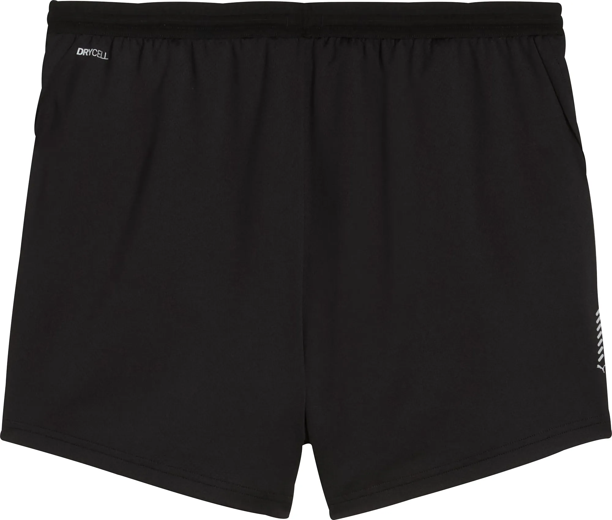 Puma Knit 3 Inch Mens Split Running Shorts - Black