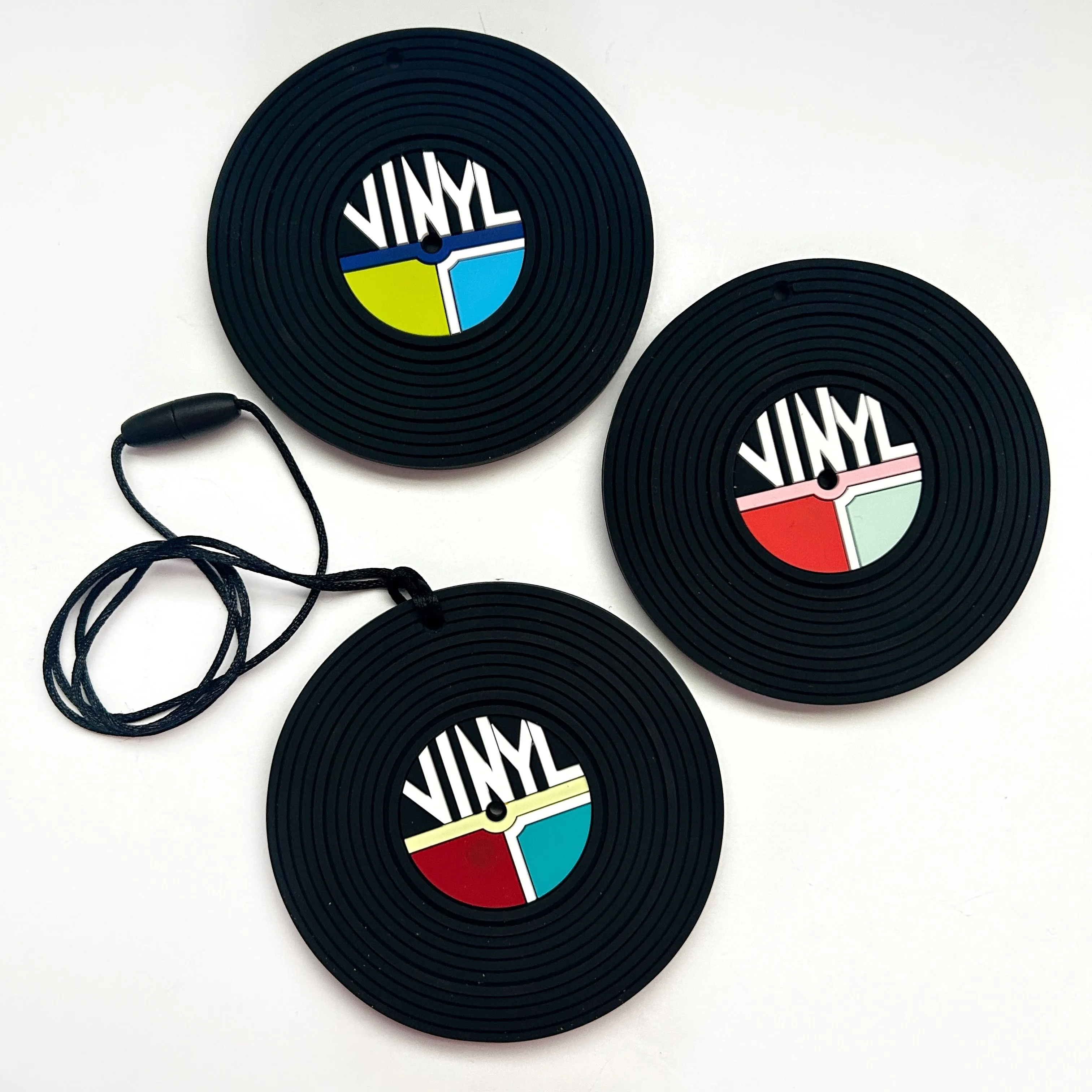 Vinyl Record Player Oral Sensory Necklace